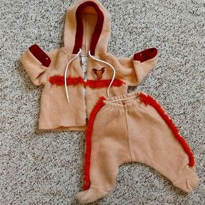 Vintage kids clothing, Newborn-9 mo, 2 piece set